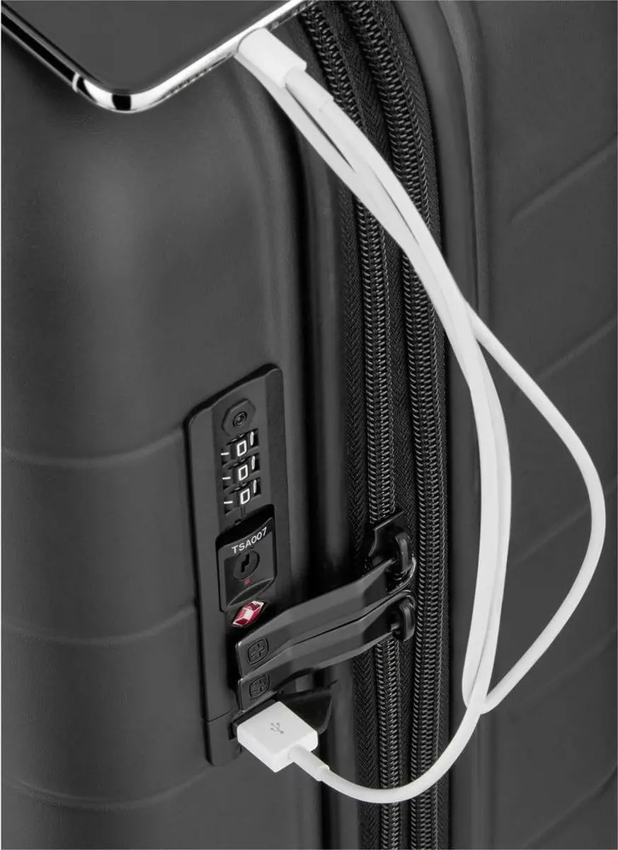 Wenger Syntry Carry-On Trolley 47cm - 44L - 7 Vakken - 15.6" Laptop - afbeelding 4 van 6