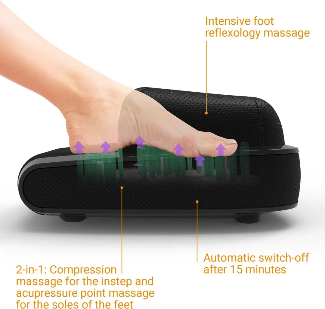 Medisana FM 900 Voetreflexmassageapparaat - Zwart - afbeelding 5 van 6