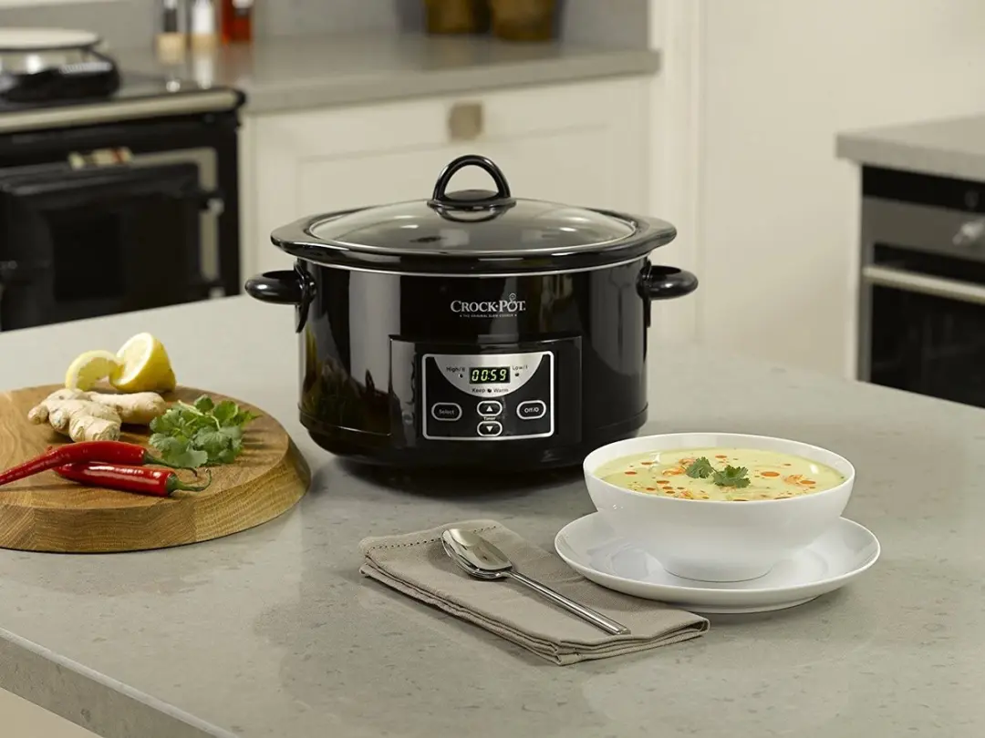 CrockPot CR507 Slowcooker 4,7L - 220W - Zwart - afbeelding 6 van 6