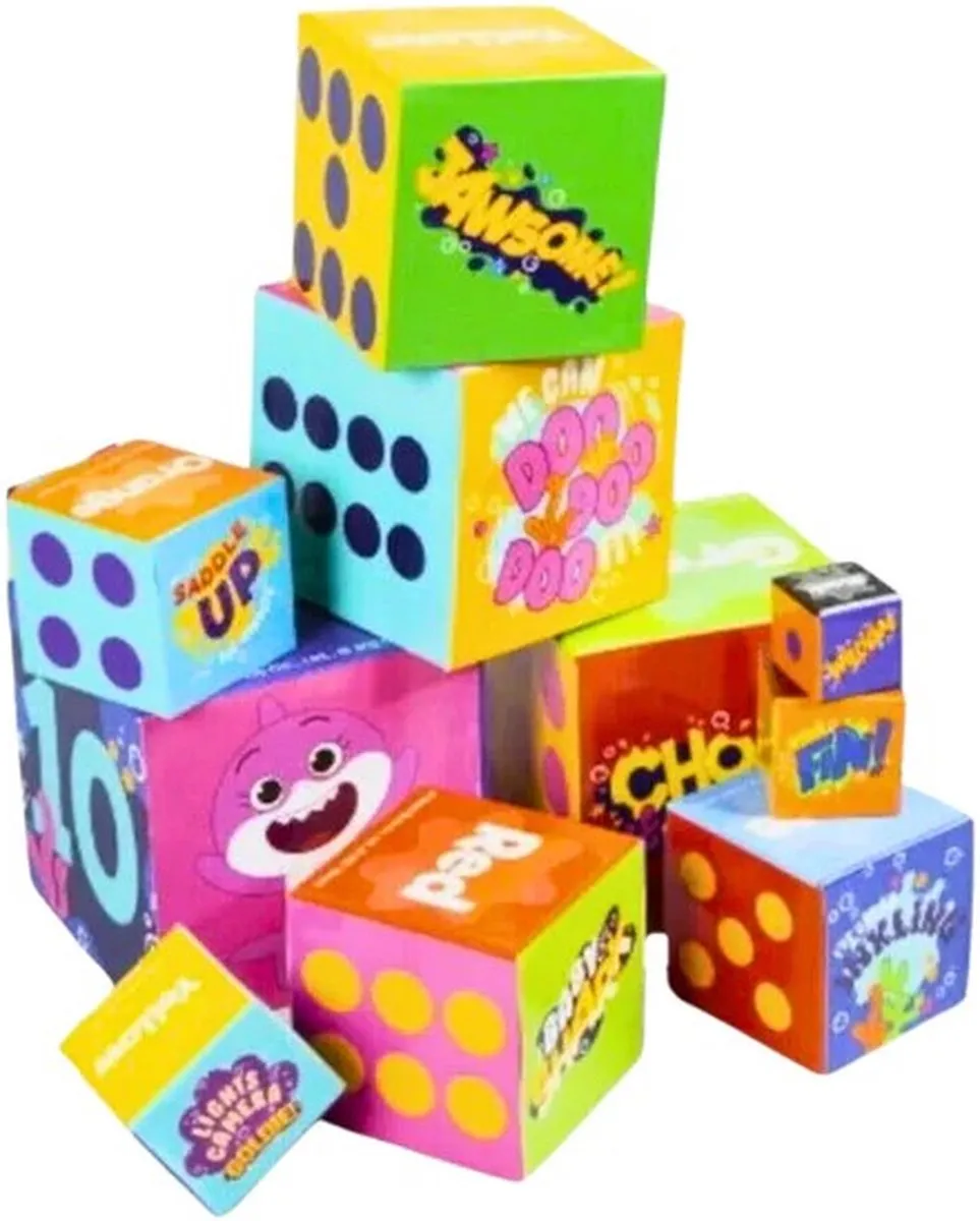Nickelodeon Baby Shark Stapelblokken - 10 Stuks