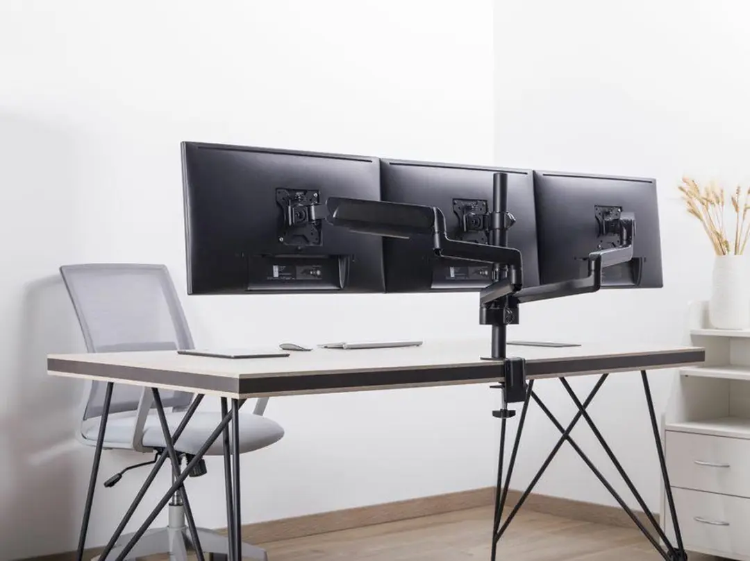 Equip 650134 Flat Panel Bureau Steun - Zwart - afbeelding 4 van 6