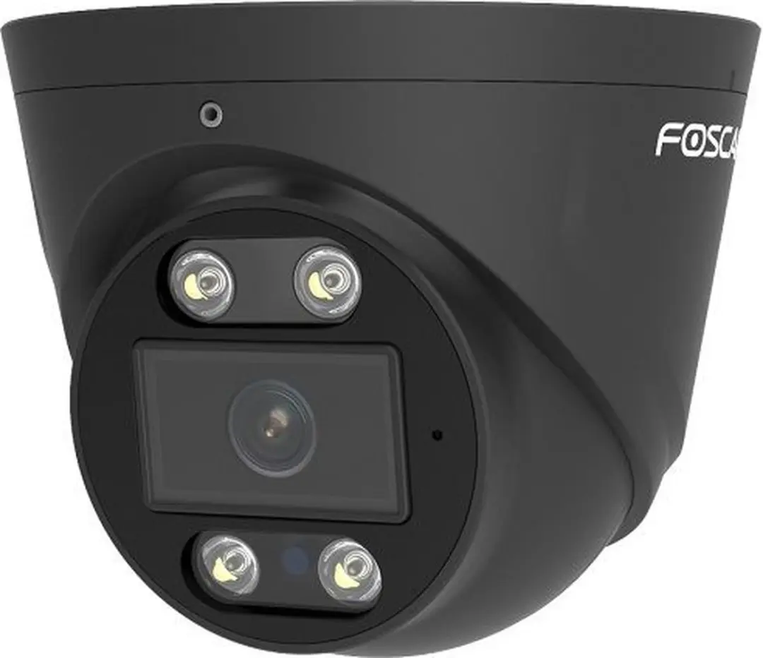 Foscam T8EP Dome IP-camera Buiten 4K - Zwart - afbeelding 3 van 6