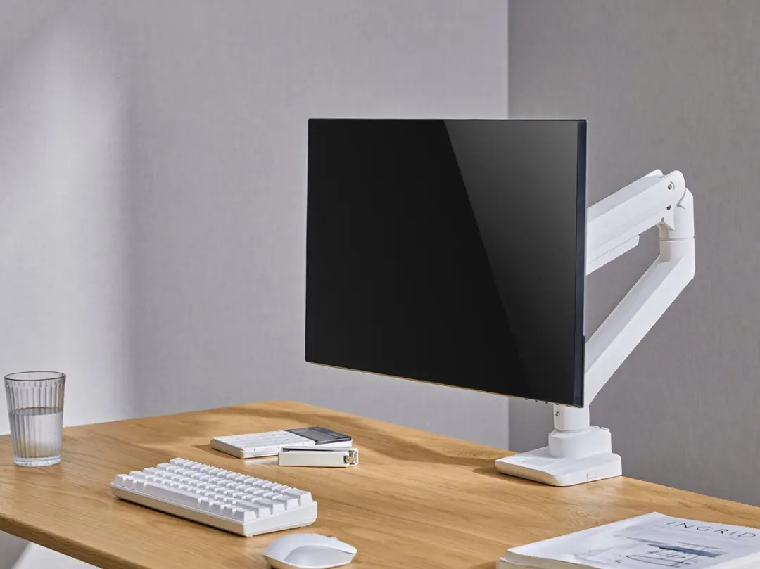 Equip 650181 Flat Panel Bureau Steun 49" - Wit - afbeelding 2 van 6