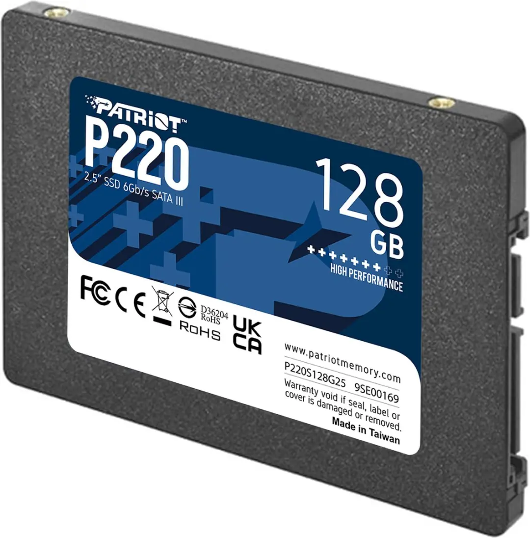 Patriot Memory P220 128GB SSD - 2.5" SATA III