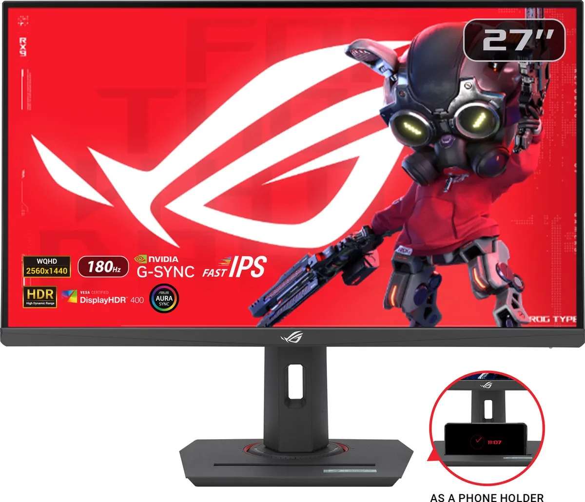 ASUS ROG Strix XG27ACG Gaming Monitor 27" - QHD - G-Sync