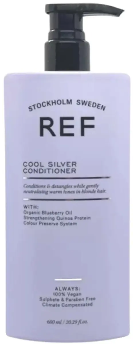 REF Stockholm Cool Silver Conditioner 600ml - Gekleurd/Grijs Haar