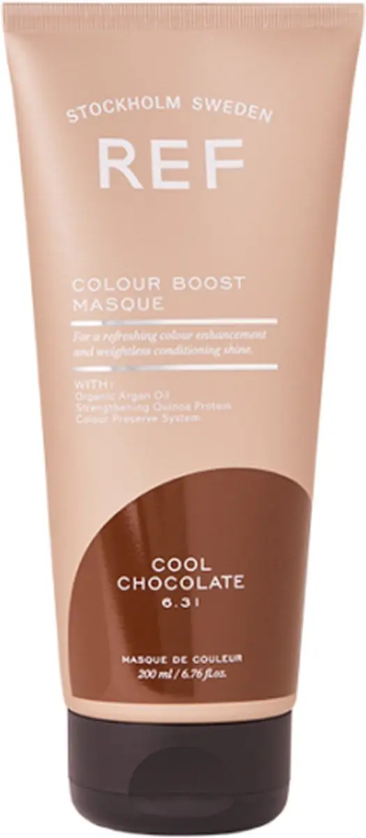 REF Stockholm Colour Boost Masque Cool Chocolate 200ml