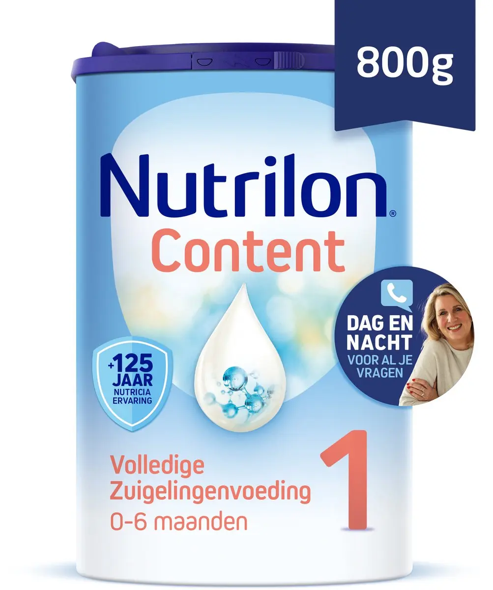 Nutrilon Content 1 Flesvoeding 800g