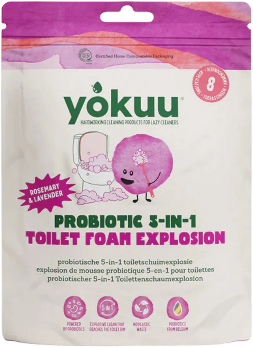 Yokuu WC Foam Explosion Toiletreiniger 800g