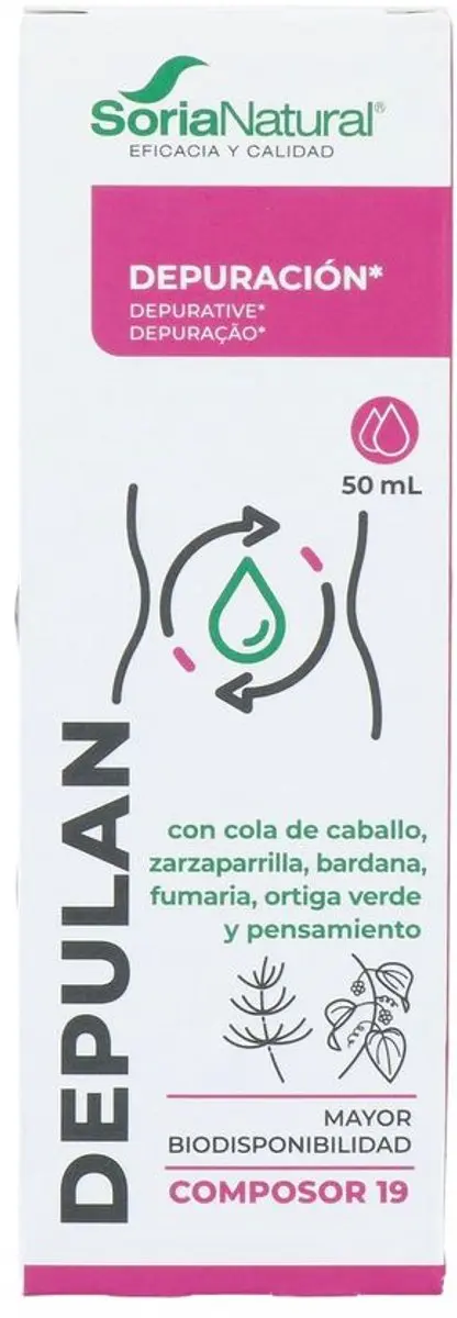 Soria Natural Composor 19 Depulán Complex 50ml - afbeelding 3 van 4