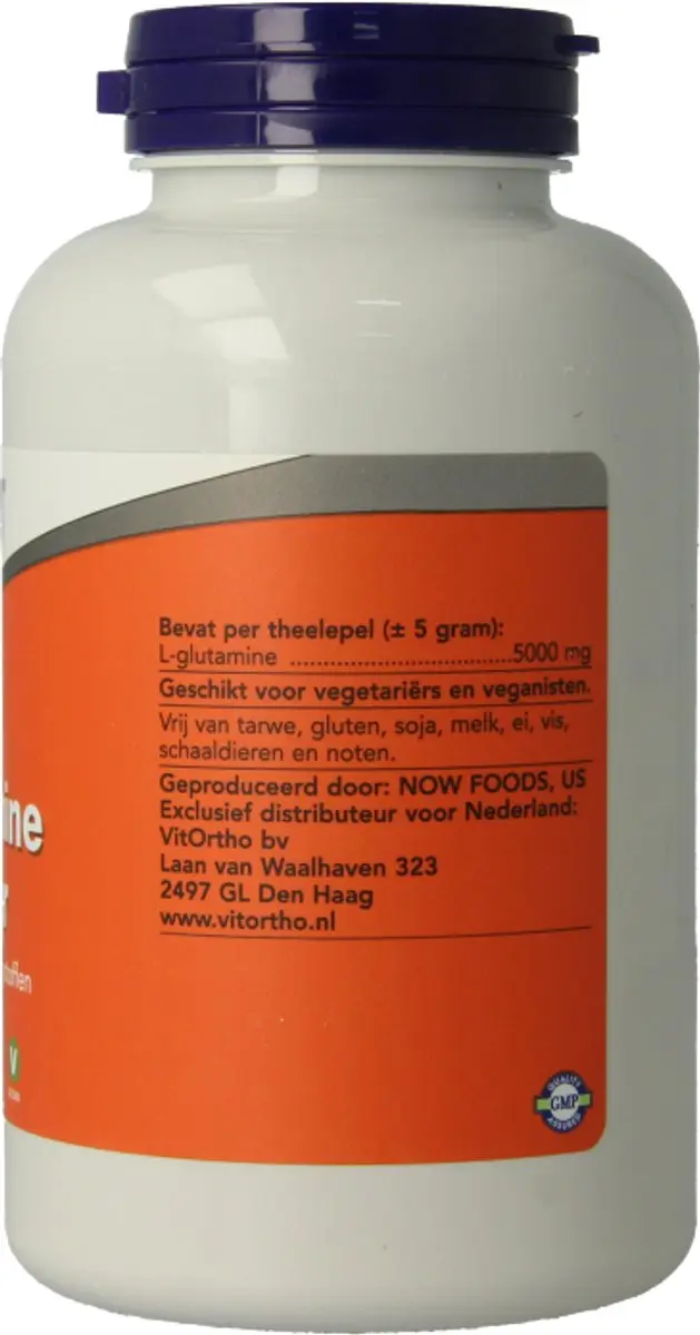 Now Foods L-Glutamine Poeder 170g - afbeelding 3 van 6