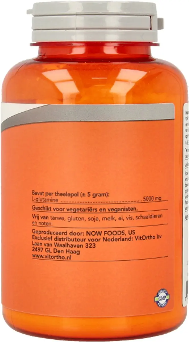 Now Foods L-Glutamine Poeder 170g - afbeelding 4 van 6