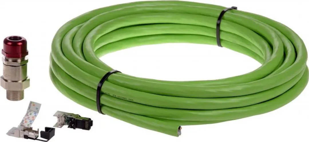 Stevige UTP-netwerkkabel categorie 6 Axis 01540-001 Groen 10 m