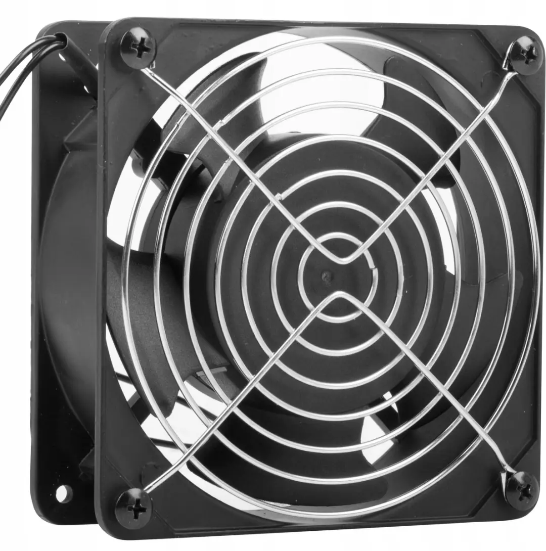 Lanberg Koelventilator 120x120x38mm - 230V - Transparent - afbeelding 4 van 6
