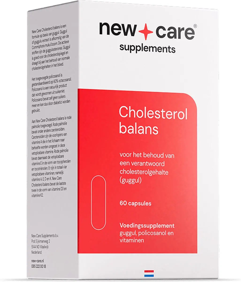New Care Cholesterol Balans 60 Capsules