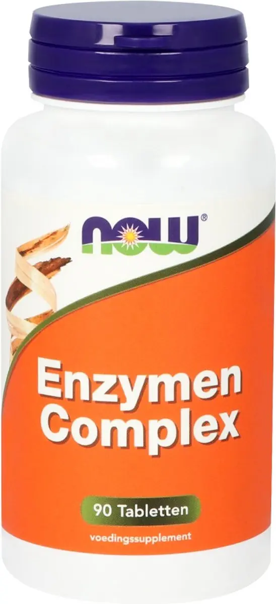 Now Foods Super Enzymen Complex 90 Tabletten - afbeelding 3 van 3