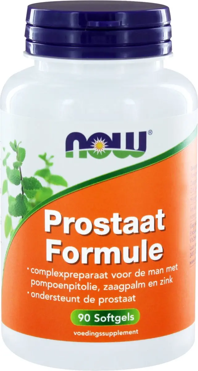 Now Foods Prostaat Support 90 Softgels