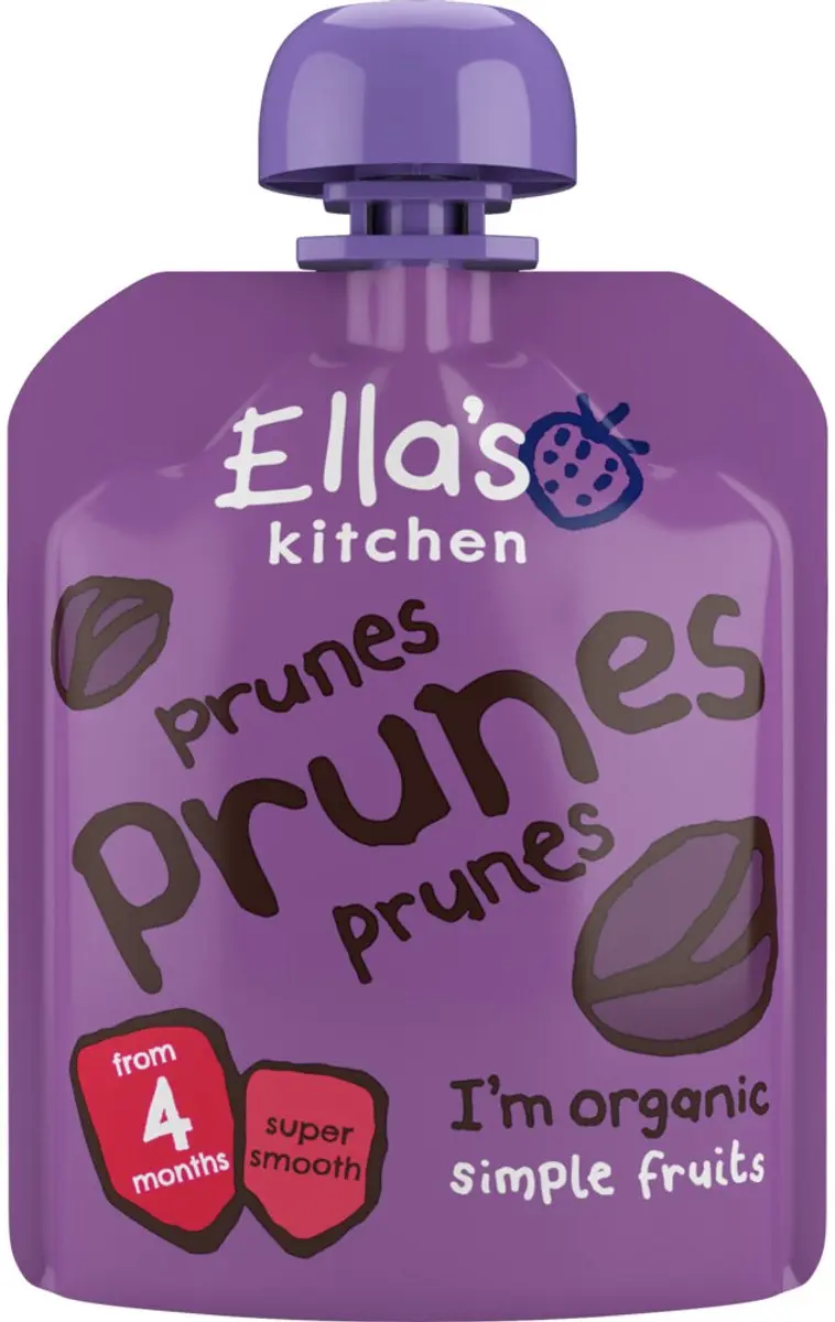 Ella’s Kitchen Biologisch Knijpfruit Pruimen 70g