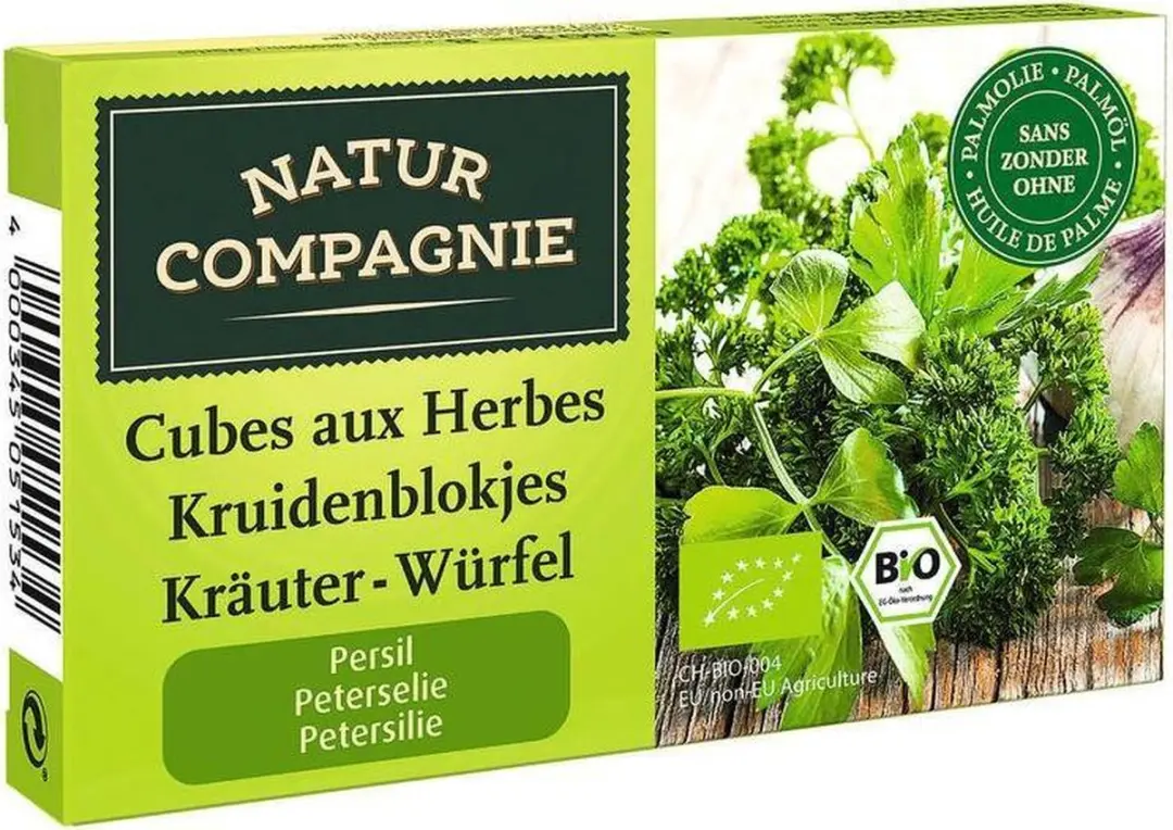 Natur Compagnie Peterselie Kruidenblokjes Bio 80g