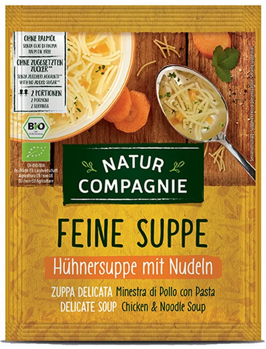 Natur Com Kippensoep met Vermicelli 80g