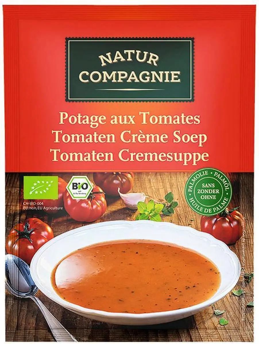 Natur Compagnie Tomaten Cremesoep Bio 40g