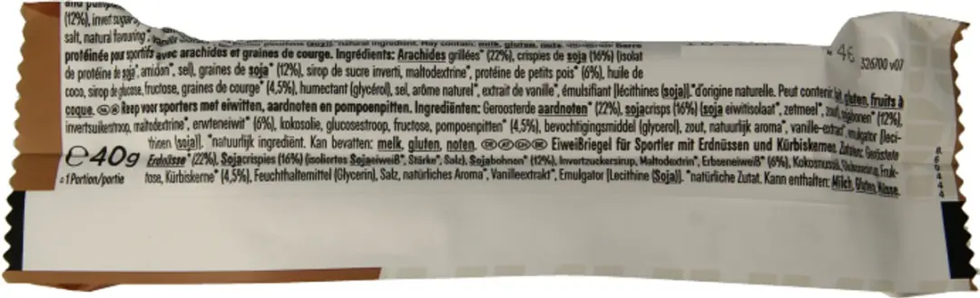 PowerBar Natural Protein Bar Salty Peanut Crunch 40g - afbeelding 3 van 5