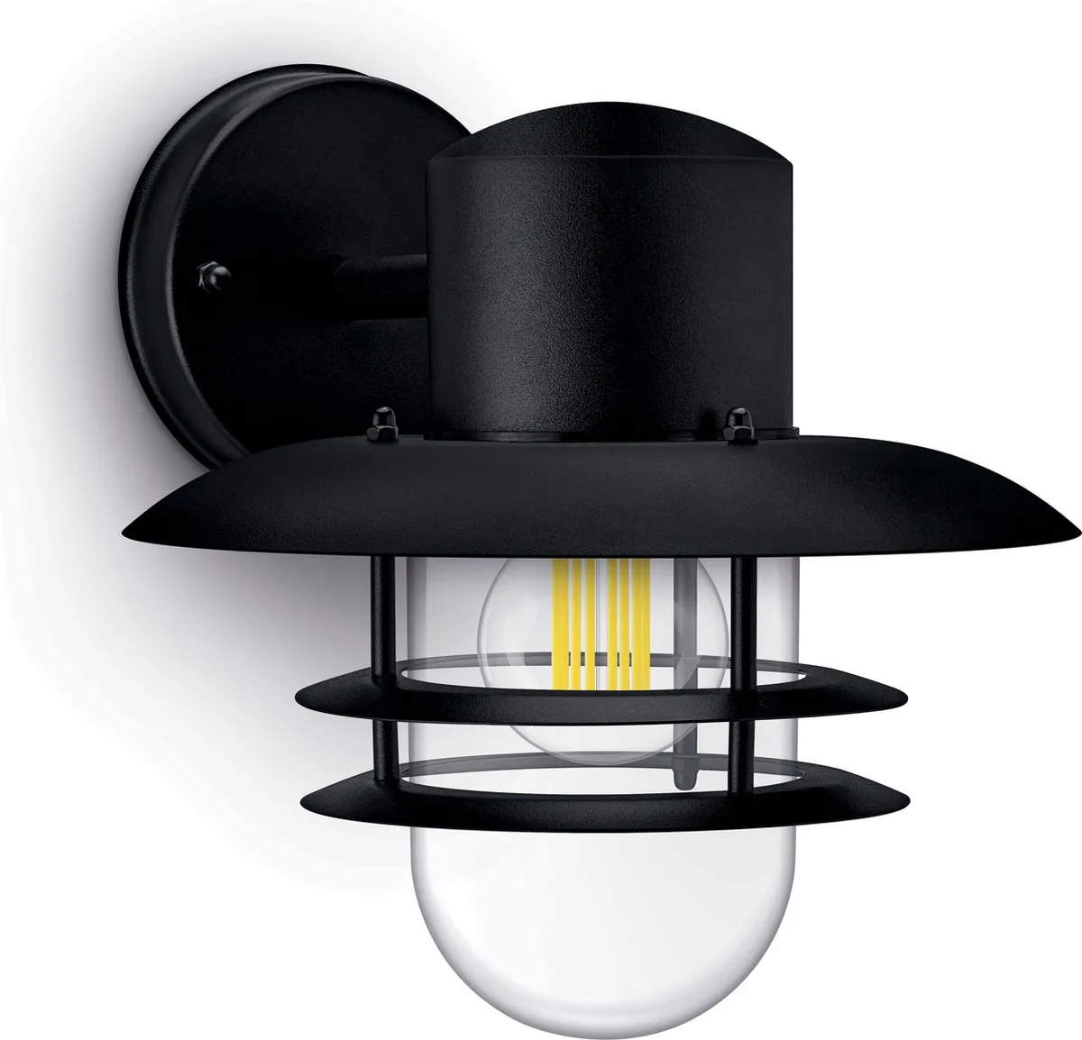 Philips Inyma Wandlamp E27 - Zwart