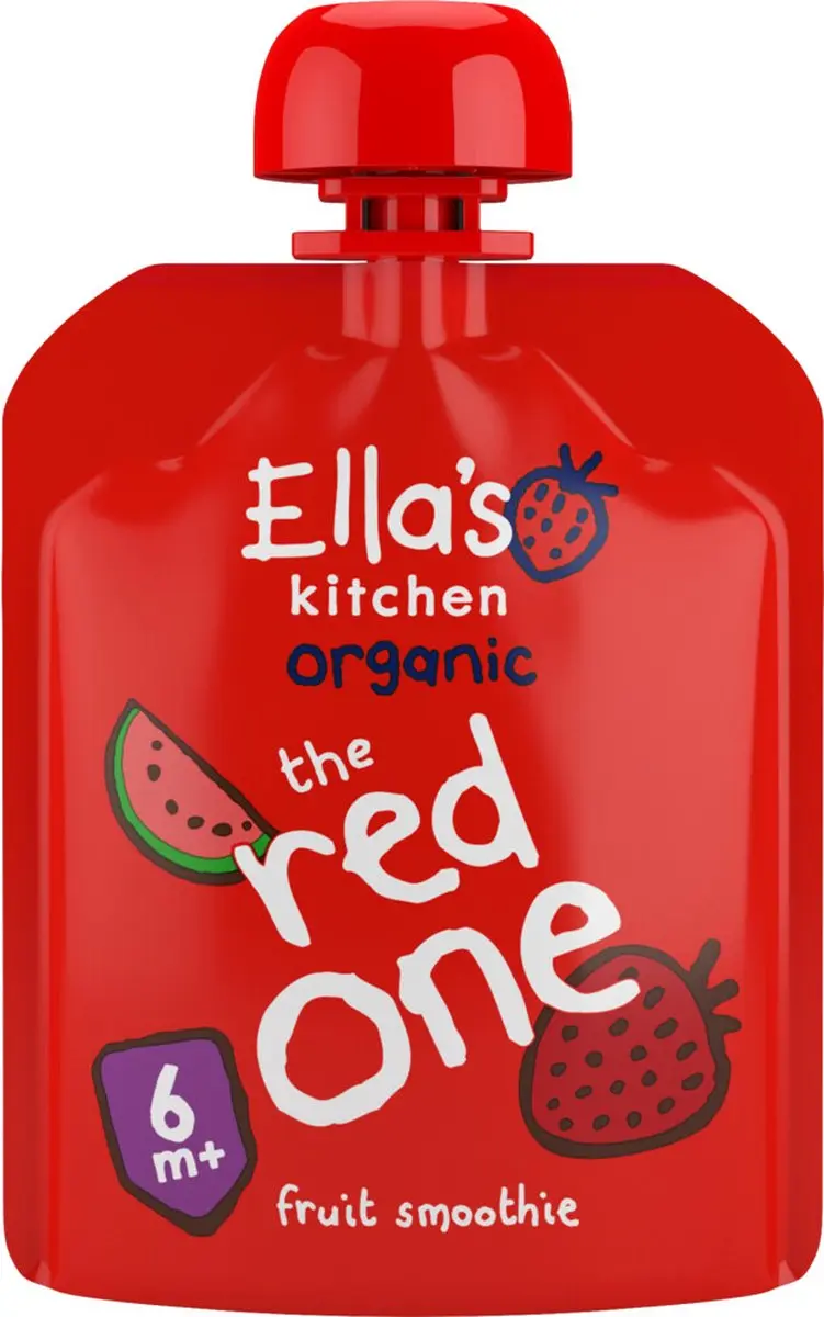 Ella’s Kitchen Biologisch Knijpfruit 6+ 90g