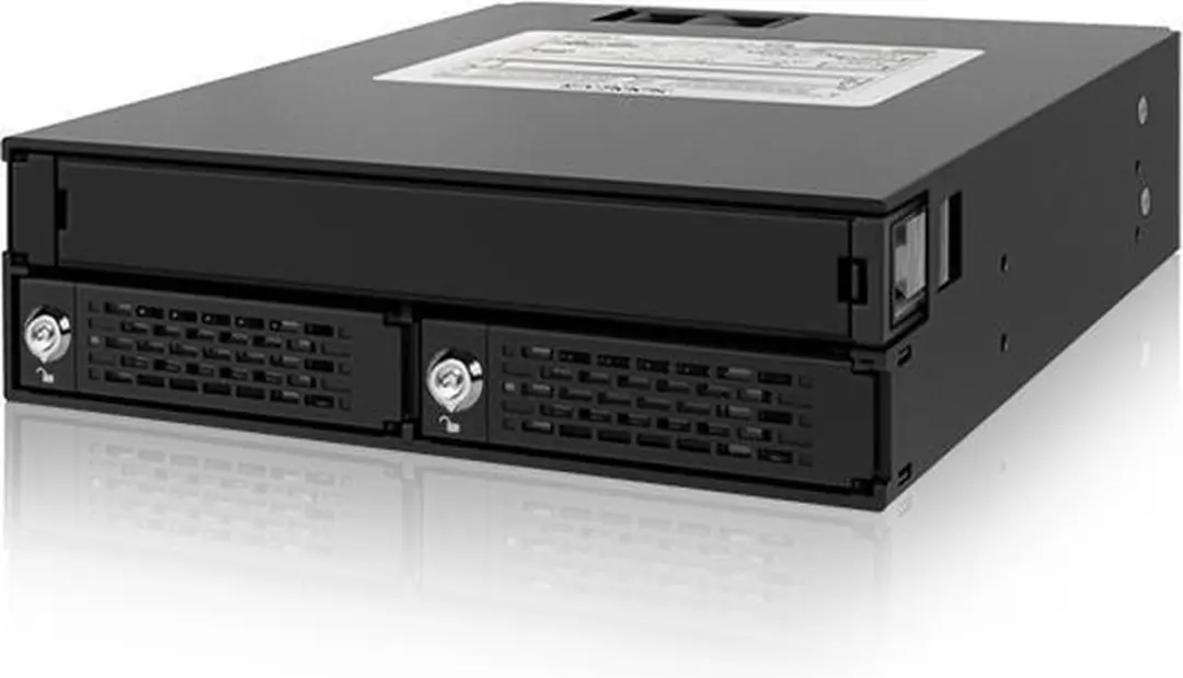 Icy Dock MB994IKO-3SB drive bay panel Zwart