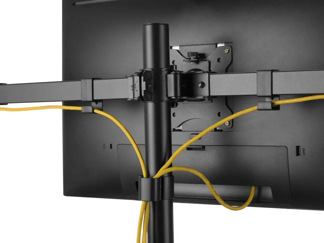 Equip 17“-32” Full Motion zesvoudige Monitorarm zwart