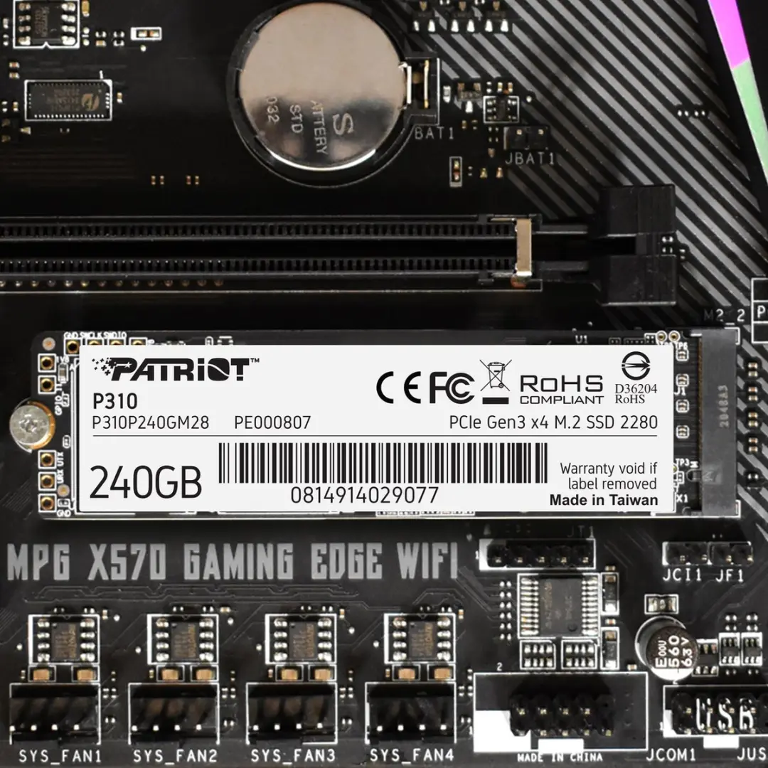 Patriot P310 P310P240GM28 SSD - 240GB M.2 2280