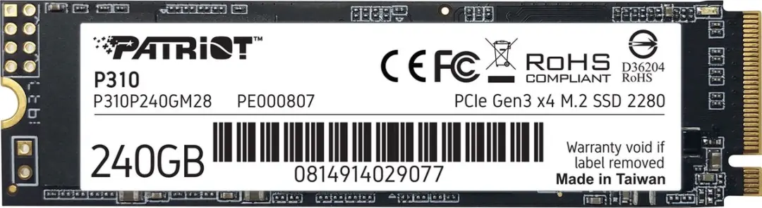 Patriot P310 P310P240GM28 SSD