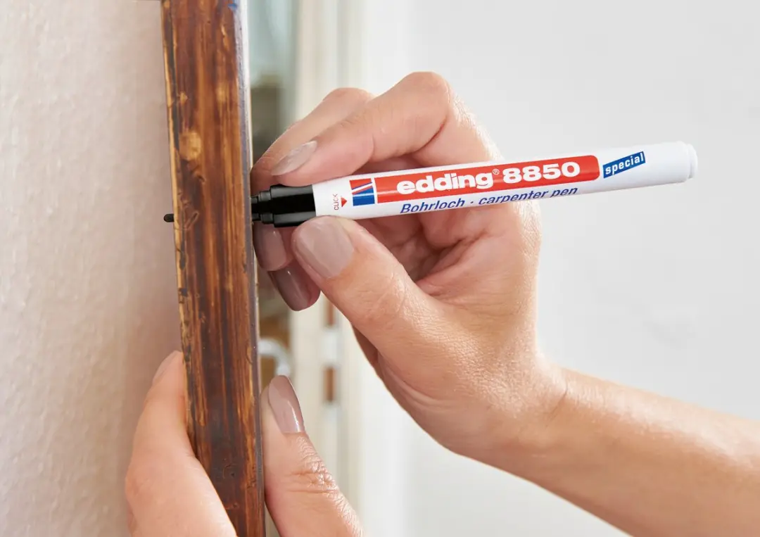 edding 8850/1 Timmermanspen - 1mm punt - Zwart - afbeelding 3 van 6