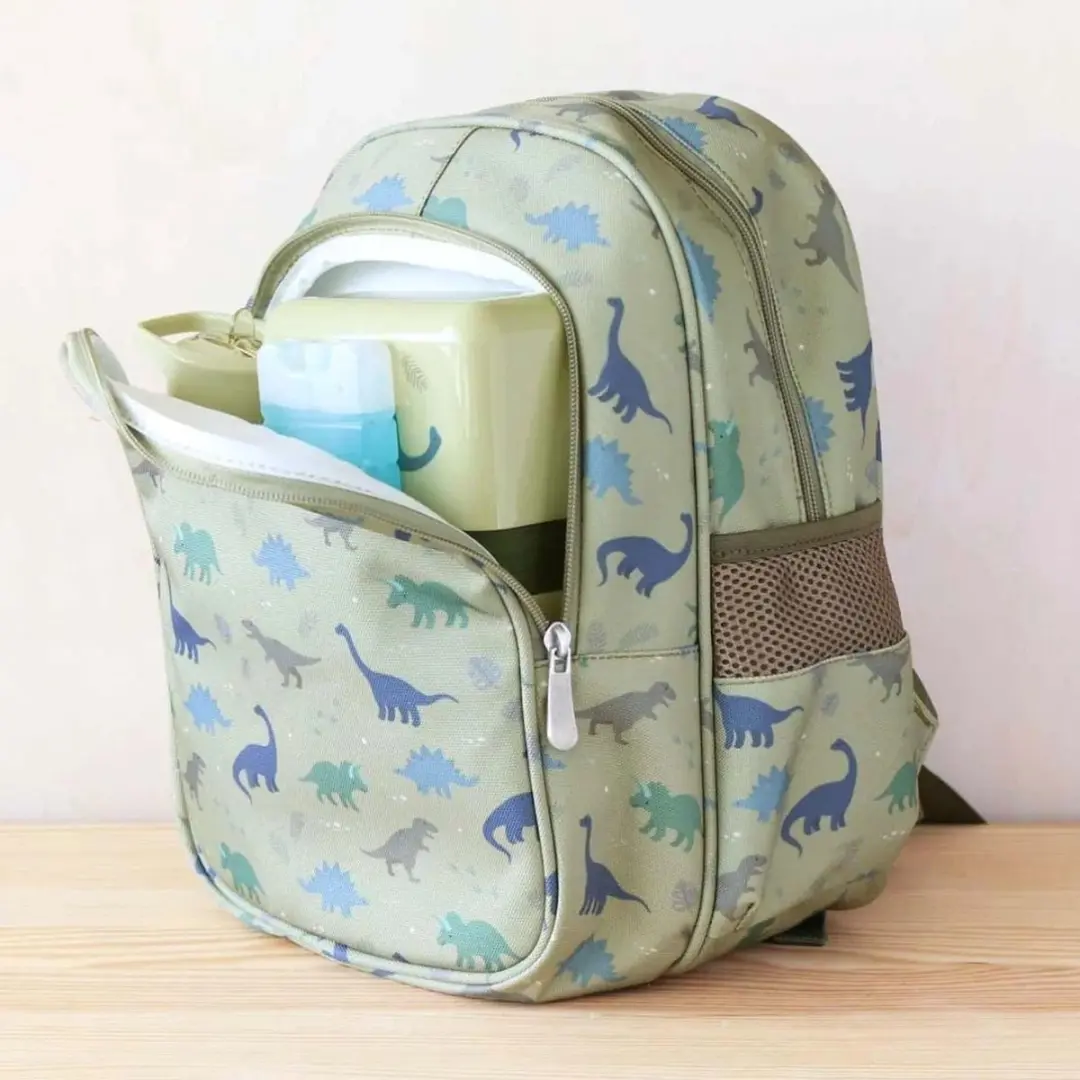 A Little Lovely Company Rugzak Dinosaurussen 16L