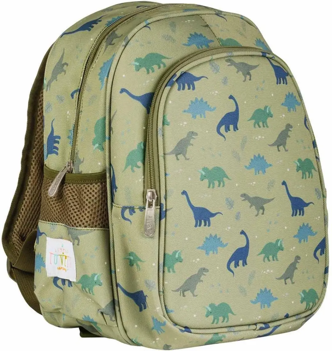 A Little Lovely Company Rugzak Dinosaurussen 16L