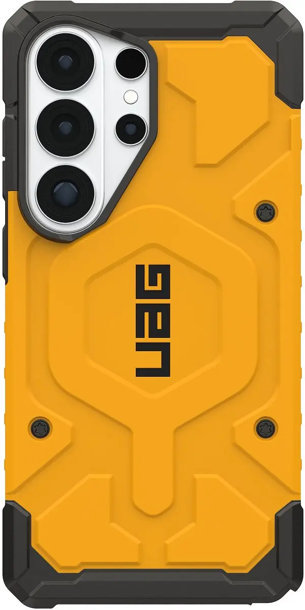 Urban Armor Gear Pathfinder Backcover S26 Ultra - Geel - 214530118282 - afbeelding 2 van 4