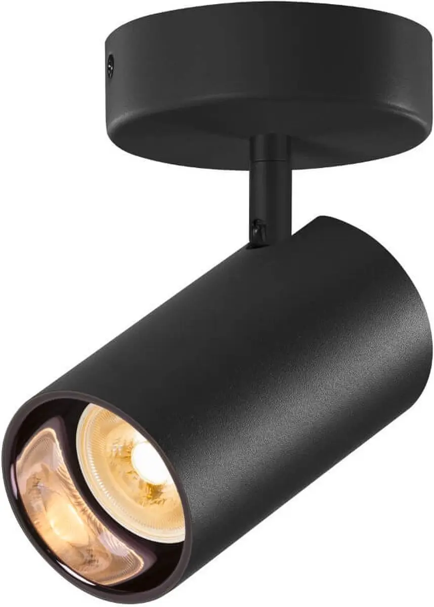SLV Asto Aluminium Spot Zwart - 1x GU10
