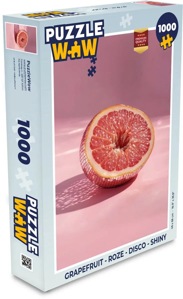 PuzzleWow Grapefruit Legpuzzel 1000 Stuks