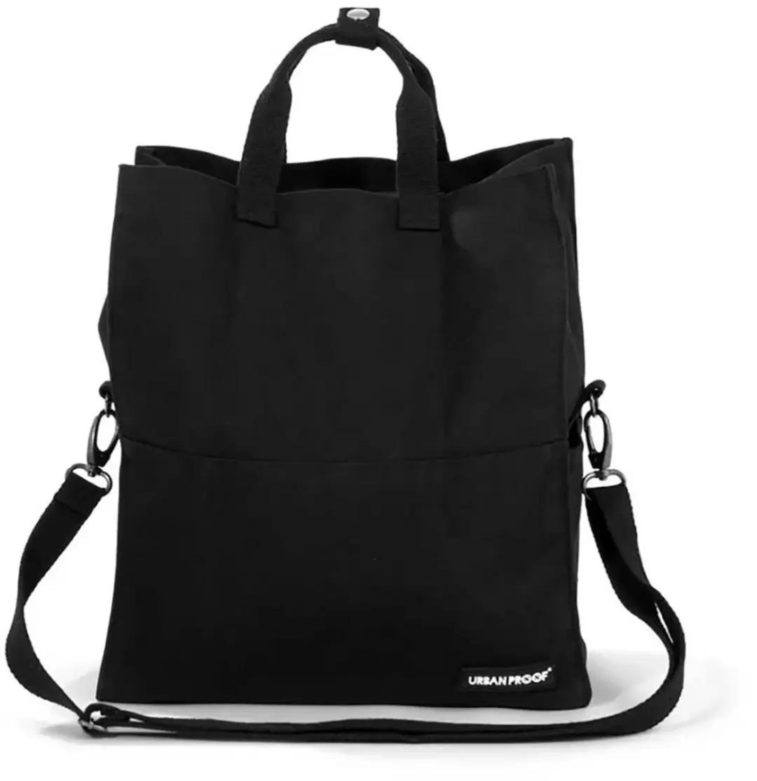 URBAN PROOF City Tote Bag Gerecycled 22L - Zwart - afbeelding 4 van 6