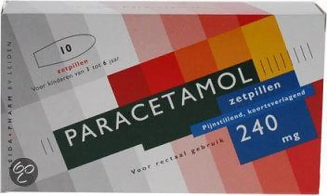 Leidapharm Paracetamol 240mg Zetpillen - 10 Stuks - afbeelding 3 van 3