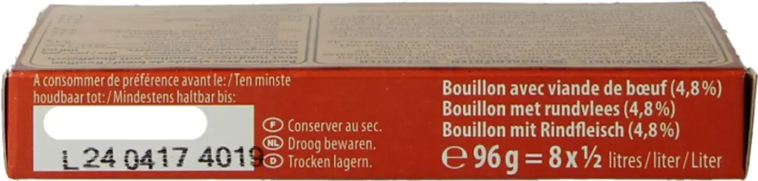 Natur Compagnie Rundvleesbouillon Blokjes Bio - 8 Stuks - afbeelding 4 van 6