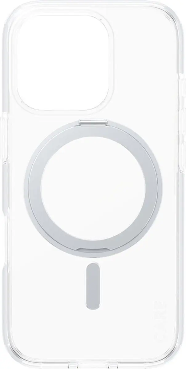 PanzerGlass CARE Feature Case iPhone 16 Pro 1326 - Transparant - Zilver Kickstand & MagSafe - afbeelding 2 van 6