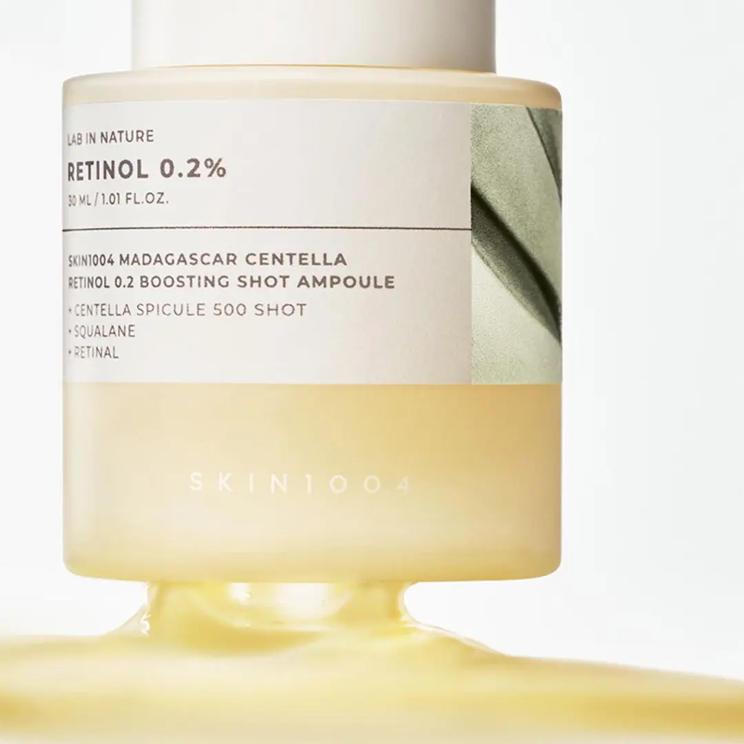 Skin1004 Madagascar Centella Retinol 0.2 Boosting Shot Ampoule 30ml