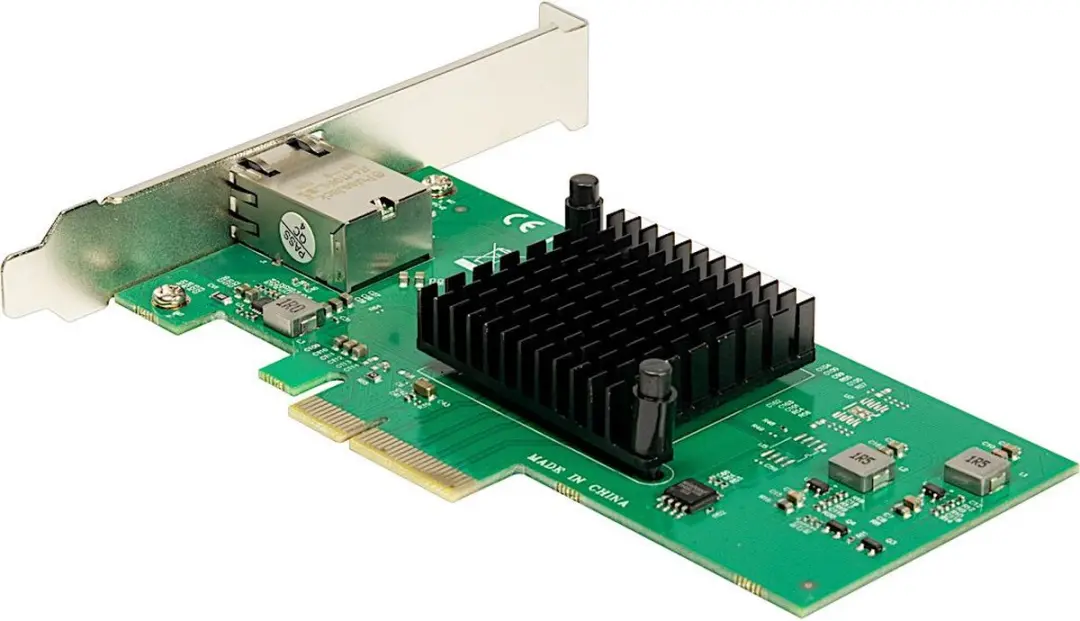 Inter-Tech ST-7267 Interfacekaart RJ-45 - Groen/Zilver