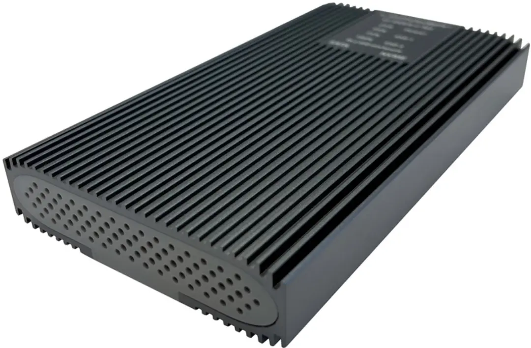 LC Power LC-DOCK-C-M2 Dockingstation - USB 3.2 Gen 2x1 - NVMe/SATA - Antraciet