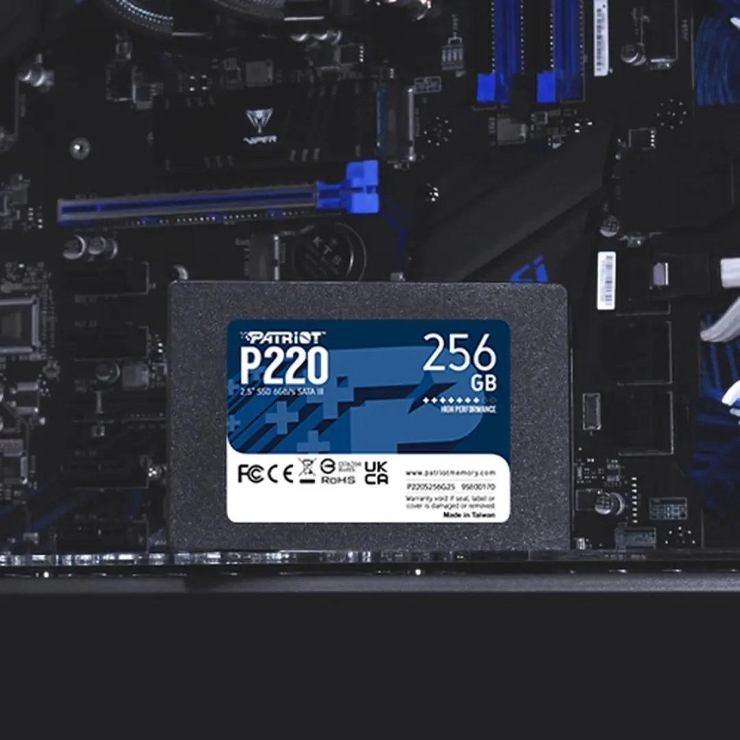 Patriot P220S256G25 SSD 256GB - 2.5 inch - 550MB/s