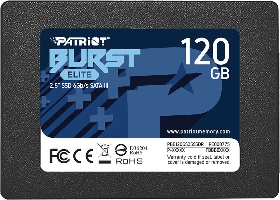 Patriot Burst Elite PBE120GS25SSDR SSD 120GB