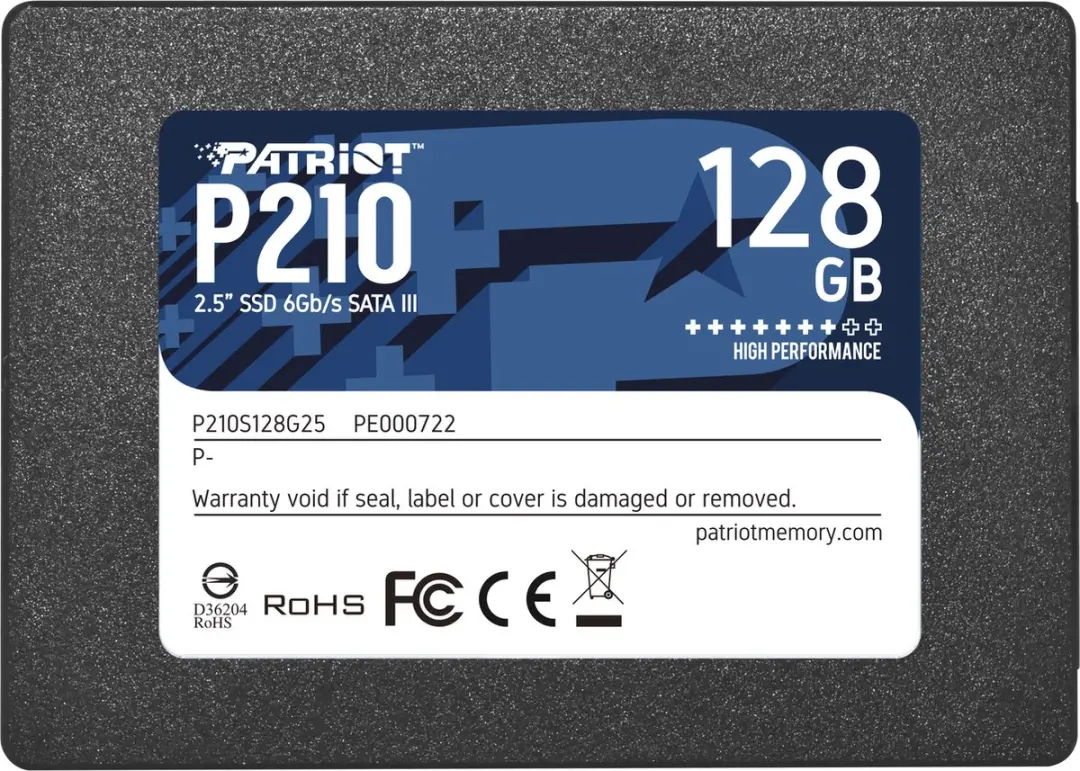 Patriot Memory P210S128G25 SSD