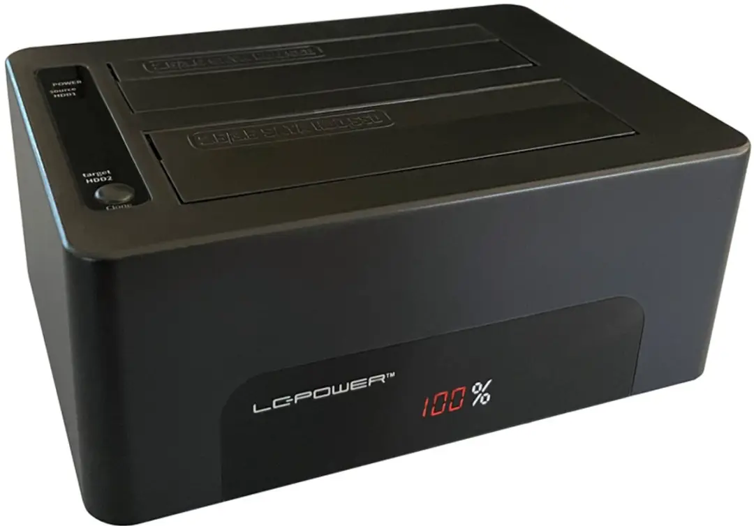 LC Power LCDOCKU3V HDD Docking mit Kopierfunktion