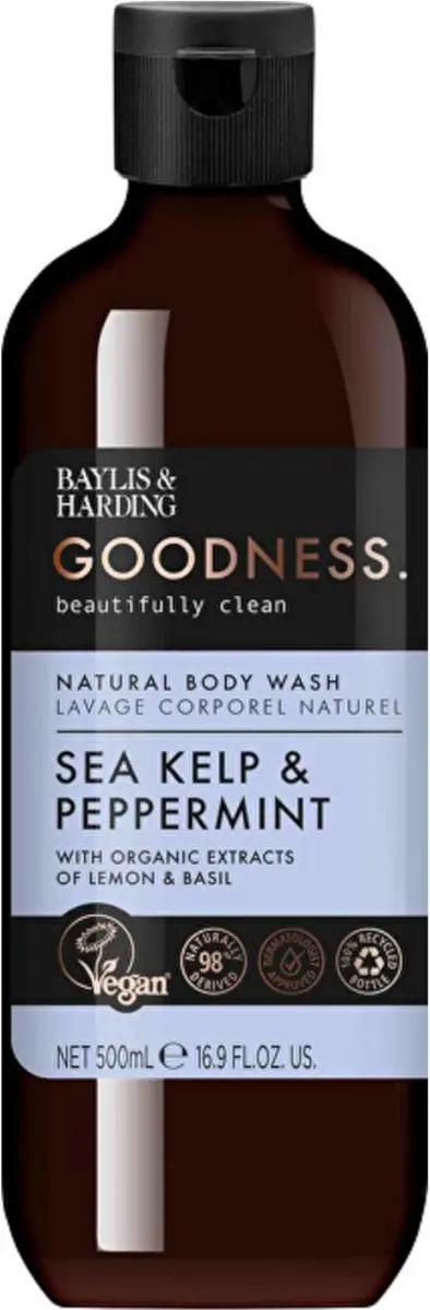 Baylis & Harding Zeekelp & Pepermunt Douchegel 500ml